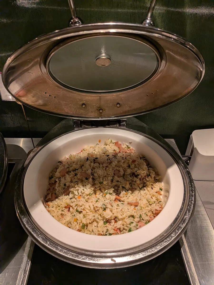 アシアナラウンジの炒飯