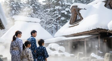 【秋田県まとめ】1泊2日で秘湯・スキー・武家屋敷・グルメを制覇！のんたん家の秋田旅育ガイド【47都道府県#26】
