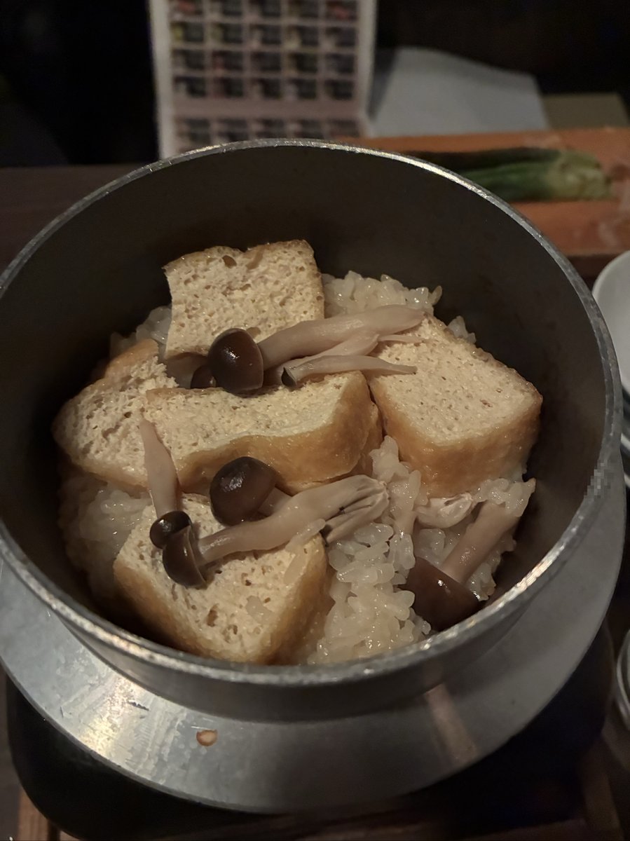 越後番屋酒場ののっぺ。里芋や豆腐、きのこが煮込まれた新潟の郷土料理。とろみのある出汁がたっぷり。